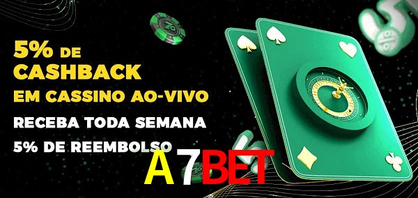 Promoções do cassino ao Vivo A7BET